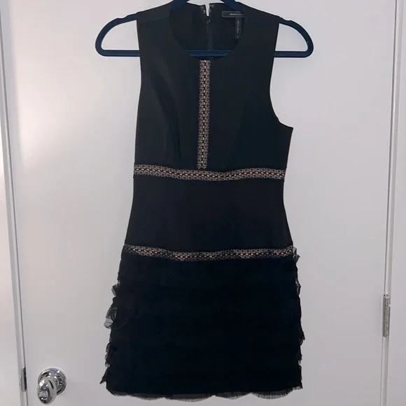 BCBGMaxAzria | Dresses | Like New Bcbgmaxazria Black Cocktail Dress |  Poshmark